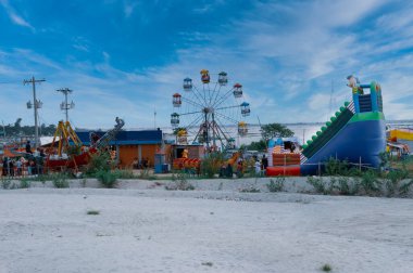 Beautiful exhibition in outside river. Narsingdi, dhaka, bangladesh