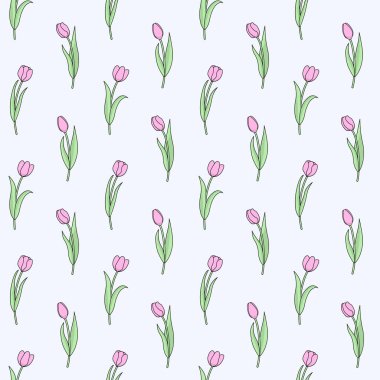 Sonbahar hikayeleri kitabıyla kusursuz desen, dökülen kestane ve meşe portakal yaprakları, kahve fincanı ve uyuyan şirin beyaz kedi, üst manzara. Düz biçimli vektör illüstrasyonu