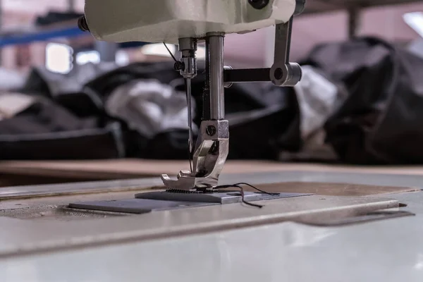 Sewing Machine Needles Close Workshop — Stock Fotó