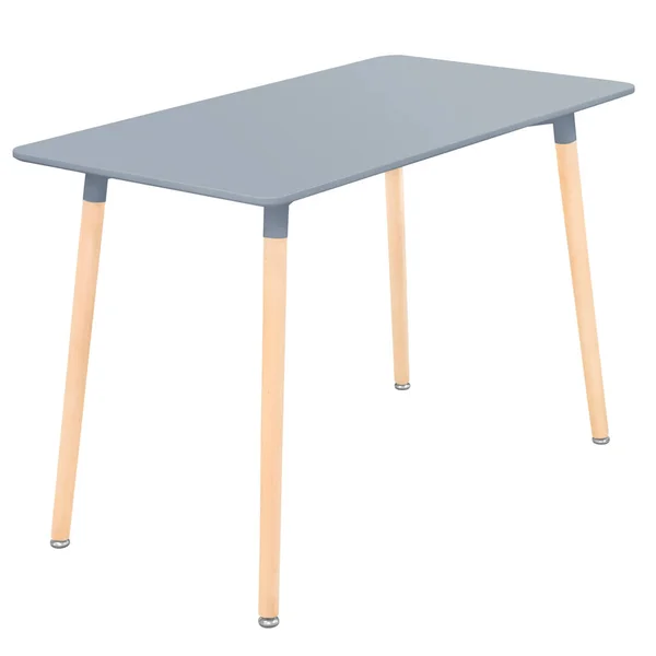 Modern Design Table Isolated White Background Interior Element — Stock Photo, Image