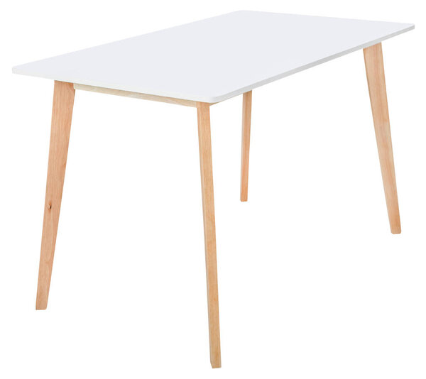 Modern design table. Isolated on a white background. Interior element