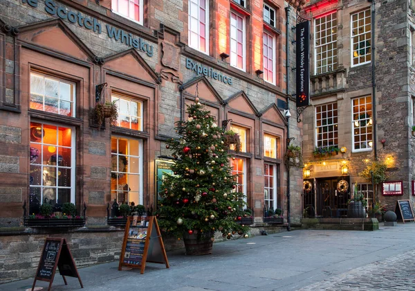 Edinburgh January 5Th 2022 Royal Mile Based Old Town World — Stock Photo, Image