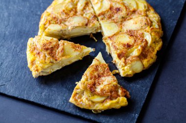 Authentic Spanish tapas tortilla