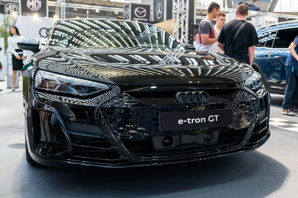 Belgrade Serbia May 2022 Electric Car Audi Tron Car Show — Stock Photo, Image