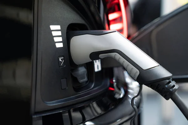 Close up of electric car — Stock Photo, Image