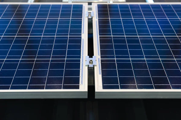 Nahaufnahme Eines Solarmoduls — Stockfoto