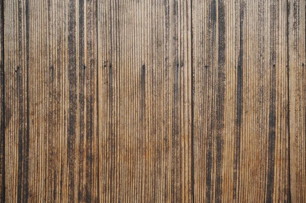 Brown Grained Cedar Walls — 图库照片