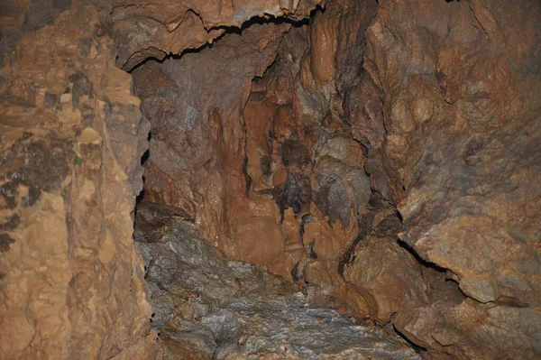 Powierzchnia Skalna Jaskini Wapiennej — Zdjęcie stockowe