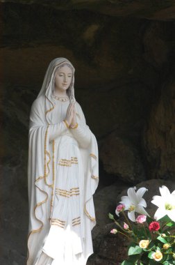 Statue of Mary on the Goto Islands, Nagasaki, Japan