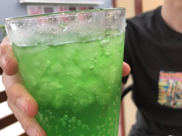 Toast Melon Soda — 图库照片