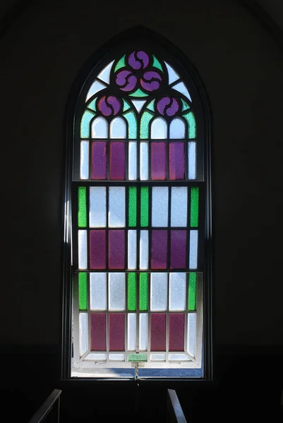 Stained Glass Church Window — Fotografia de Stock