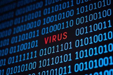 Özel program programın ikili kodunda virüs buldu. Siber suç kavramı, hacker saldırısı