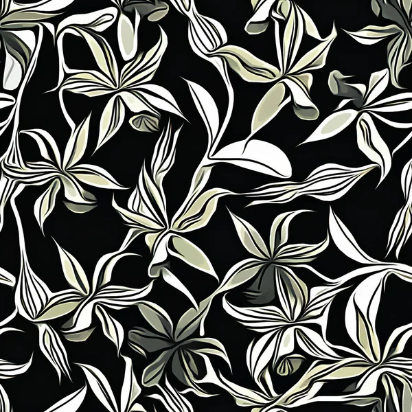 Textile and wallpaper patterns. A printable digital illustration work. Floral Print designs.