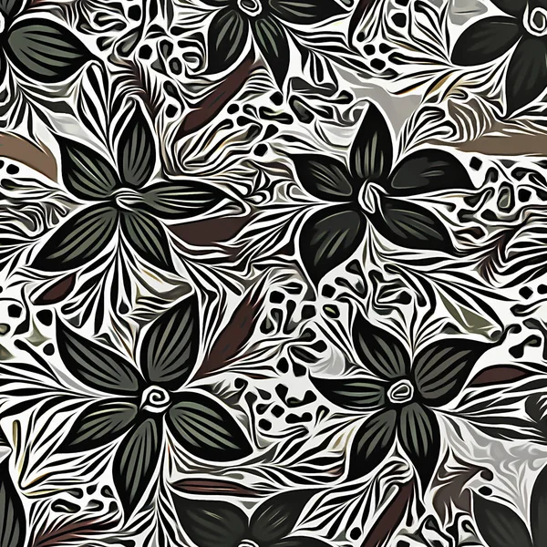 Textile and wallpaper patterns. A printable digital illustration work. Floral Print designs.