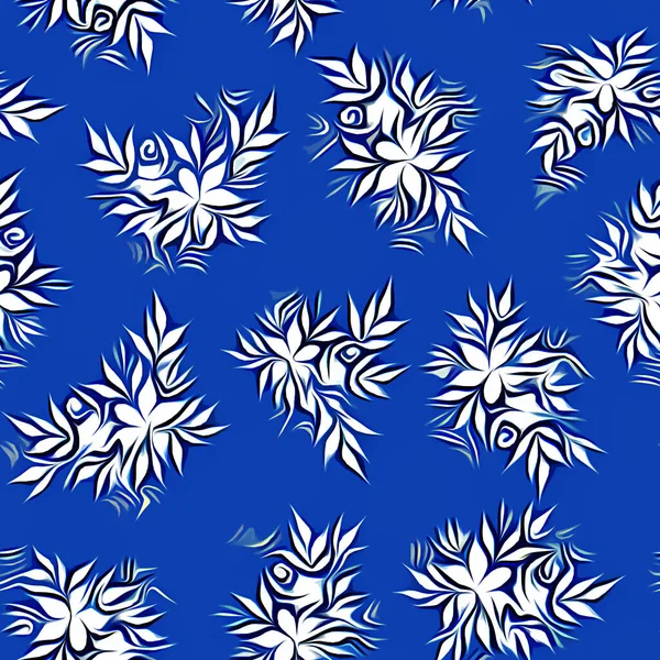 Textile and wallpaper patterns. A printable digital illustration work. Floral Print designs.