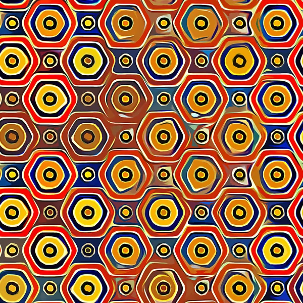 abstract geometric pattern with circles and lines