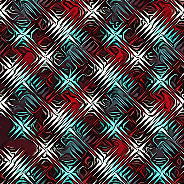abstract geometric pattern with lines and shapes.