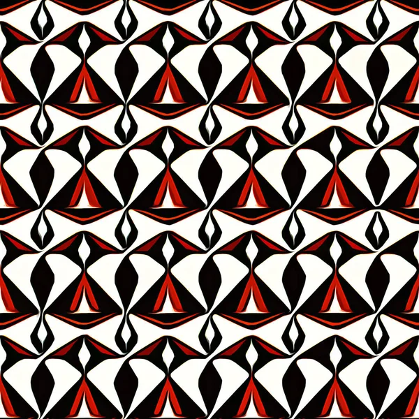 seamless pattern with geometric shapes, vector illustration