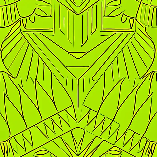 tropical leaves pattern. abstract background. vector illustration.
