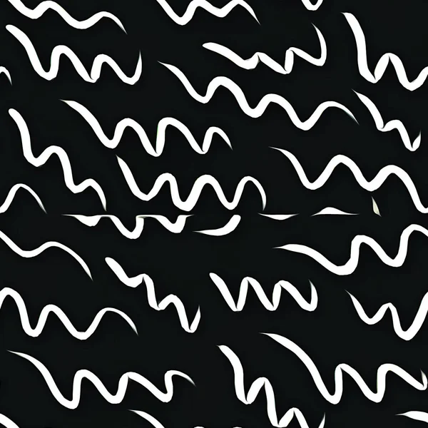 abstract hand drawn lines. seamless vector background.