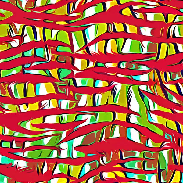 abstract vector background with colorful leaves