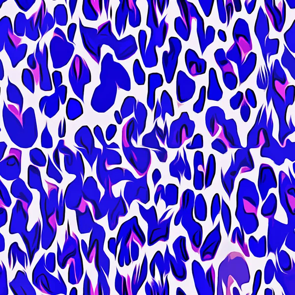 abstract vector pattern with colorful leaves