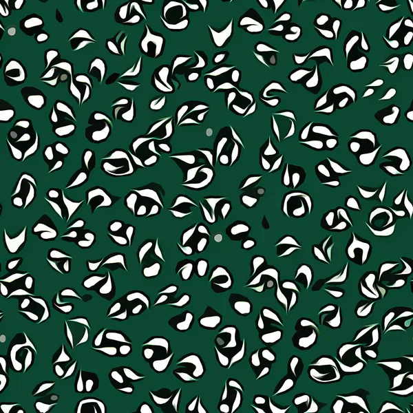 abstract vector seamless pattern with leaves.