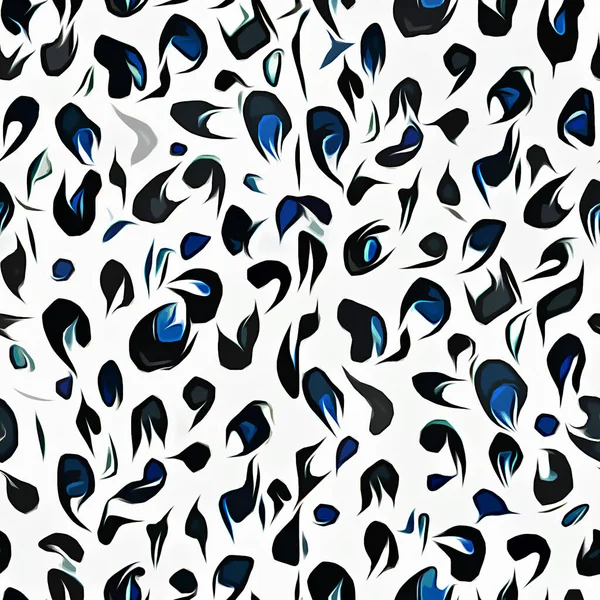 abstract vector pattern with colorful leaves. modern, digital illustration, fashion style.