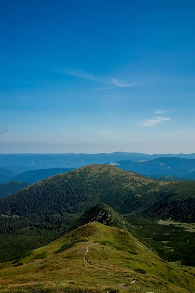 Incredible View Mountain Range Mountain Landscape — Foto Stock