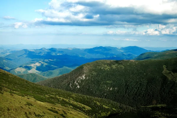 Neuvěřitelný Výhled Pohoří Horská Krajina — Stock fotografie