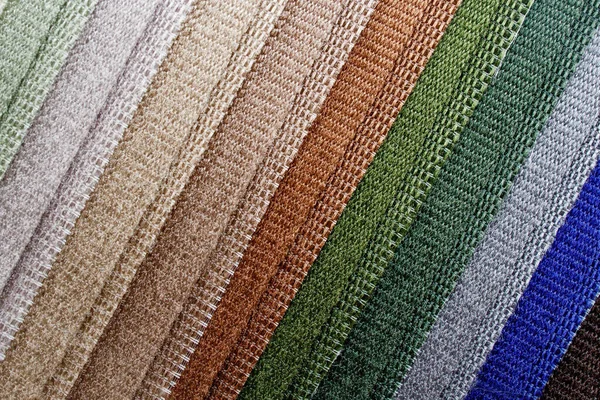 Renkli Kumaş Arka Plan Yoğun Kumaşın Renk Çeşitliliği Renk Paleti — Stok fotoğraf