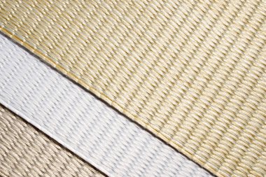 Farklı kumaş renkleri kataloğu. Yoğun kumaşın renk çeşitliliği. Renk paleti.