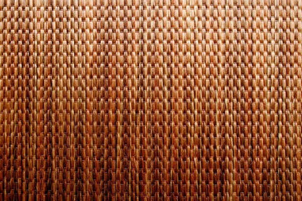 Wicker Background Made Natural Straw Full Frame Densely Woven Straw — 스톡 사진