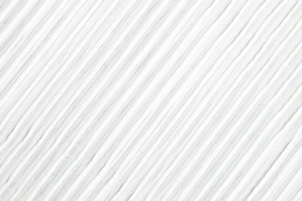Fabric Background Made Tulle Transparent Mesh Fabric White Minimalist Stripe — Fotografia de Stock