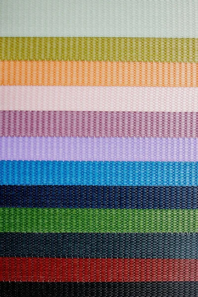 Multicolored Fabric Background Variety Color Dense Fabric Color Palette — Stock Photo, Image