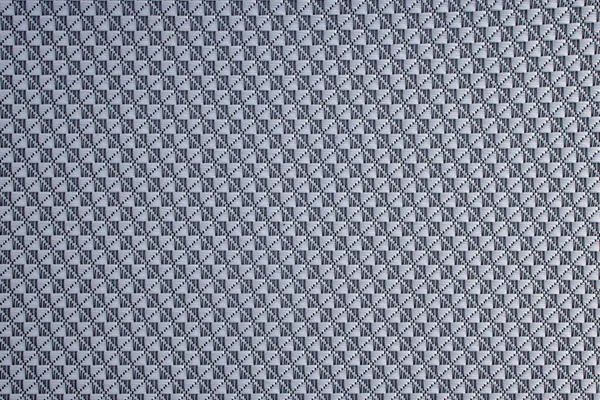 Close Diamond Patterned Textured Synthetic Fabric Used Make Blinds Design — Stock Photo, Image