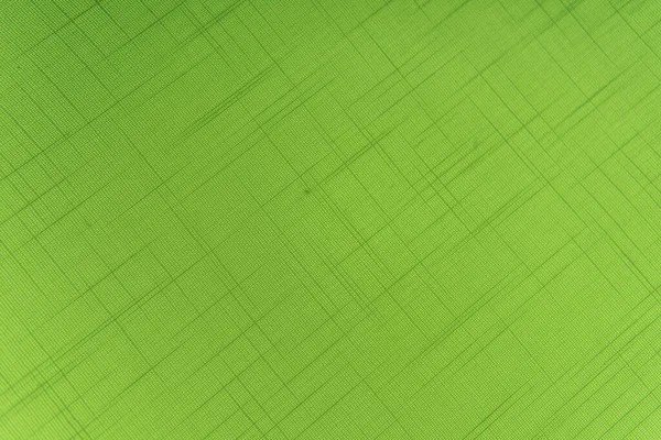 Зеленая Ткань Холст Текстуры Узорами Линиями — стоковое фото