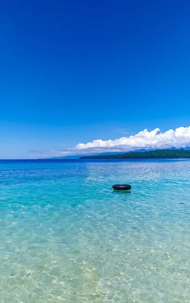 View Blue Sky Papuan Beach — Stock Photo, Image