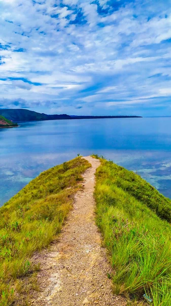 Prachtig Zomerstrand Papua Indonesië — Stockfoto