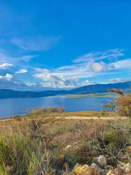 Genieten Van Cloud Sky Lake Botak Mountain — Stockfoto