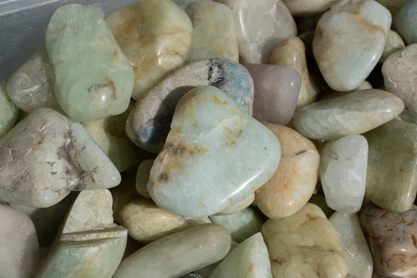 Натуральные Минеральные Драгоценные Камни Определенного Типа — стоковое фото