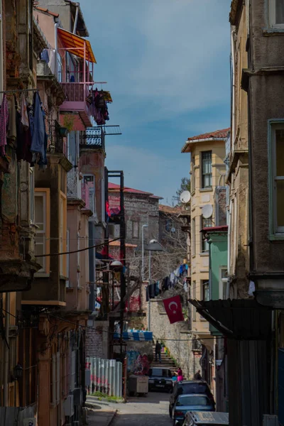 İstanbul, Türkiye 'de bir sokak manzarası