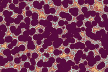 Sahte mikroorganizmalar. mikrobiyoloji. Bakteriler, hücreler, virüsler, mikroorganizmalar.