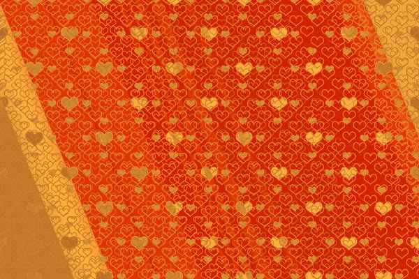 Hearts Patterns Template Greeting Card Valentine Day — Stock Photo, Image