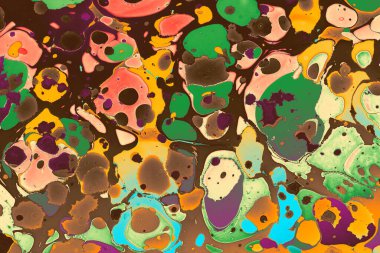 Kumaş için soyut yaratıcı mermer desen. Yazdırma için Ebru mermer efekt yüzey deseni tasarımı