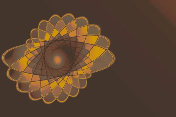 Σύμβολο Ατομικής Ενέργειας Ηλεκτρόνια Κινούνται Τροχιά Έννοια Της Ατομικής Ενέργειας — Φωτογραφία Αρχείου