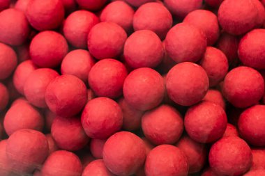 Çok çeşitli tatlı ve şekerler..