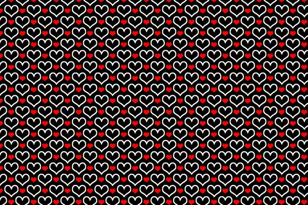 Creative Abstract Heart Pattern Background Texture — Stock Photo, Image