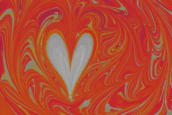 Imagine Abstractă Inimii Creativ Marmură Inima Model Textura Fundal — Fotografie, imagine de stoc