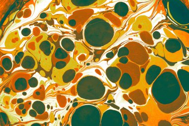 Ebru mermer el yapımı sanat, geleneksel Ebru tekniği. mermer sıvı mürekkep sanatının soyut arkaplanı